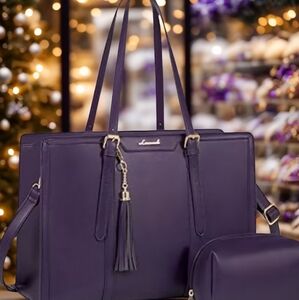 *SALE* Brand New With Tags Lovevook  Dark Purple Women's Bag Set